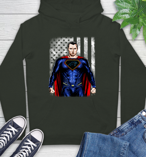 carolina panthers superman hoodie