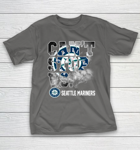 MLB Seattle Mariners Baseball Can't Stop Vs Mariners T-Shirt 8