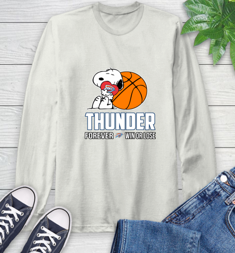 NBA The Peanuts Movie Snoopy Forever Win Or Lose Basketball Oklahoma City Thunder_000 69
