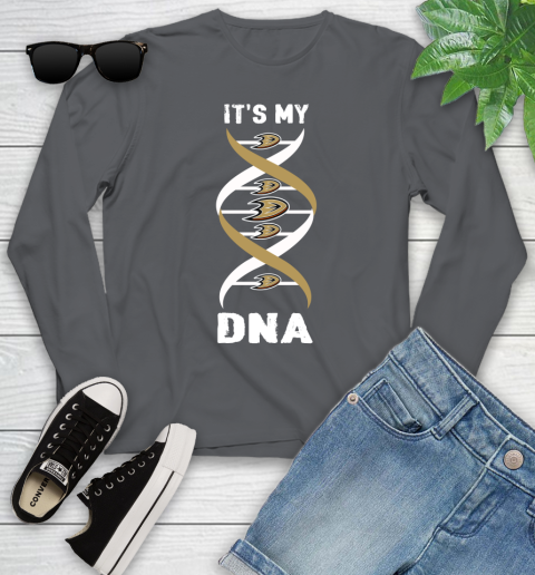 Anaheim Ducks NHL Hockey It's My DNA Sports Youth Long Sleeve 9
