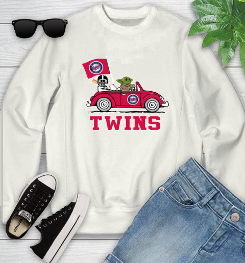 Mlb Baseball Minnesota Twins Darth Vader Baby Yoda Driving Star