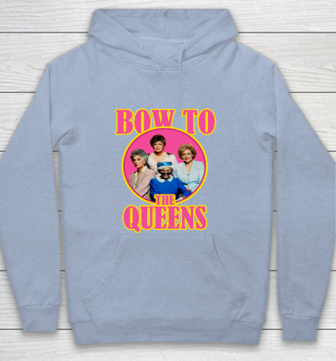 Golden Girls Tshirt Bow To The Queens Youth Hoodie 5