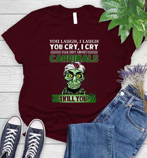 NFL Talk Shit About Arizona Cardinals I Kill You Achmed The Dead Terrorist Jeffrey Dunham Football Women's T-Shirt 7