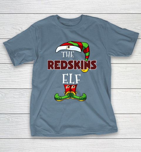 Washington Redskins Christmas ELF Funny NFL T-Shirt 6