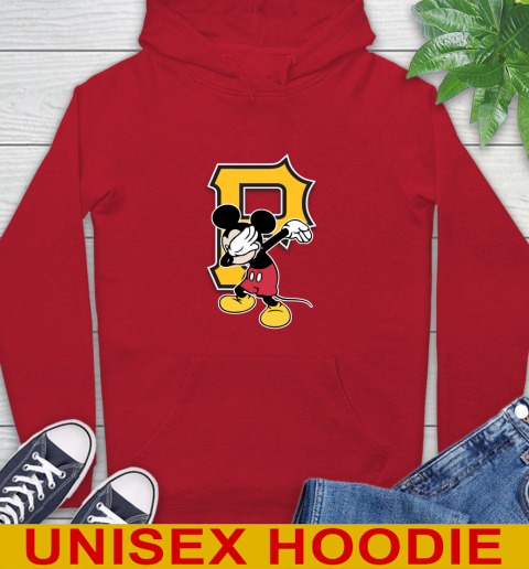 Pittsburgh Pirates MLB Baseball Dabbing Mickey Disney Sports Hoodie 10