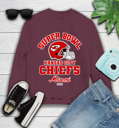 Kansas City Chiefs Super Bowl Champion Miami Logo 2020 NFL Shirts 108