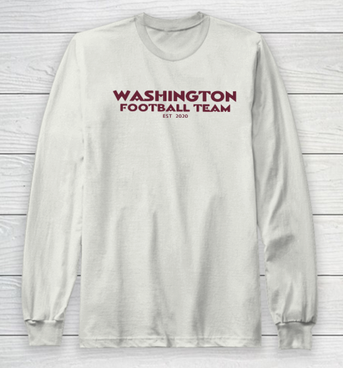 Washington Football Team Est 2020 Long Sleeve T-Shirt 9