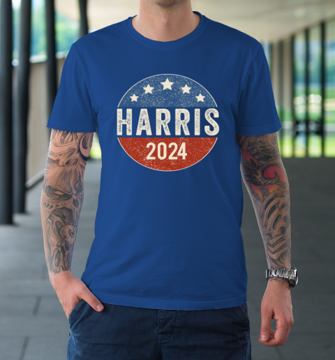 Kamala Harris 2024 For President Campaign US Flag T-Shirt 7