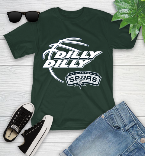 NBA San Antonio Spurs Dilly Dilly Basketball Sports Youth T-Shirt 5