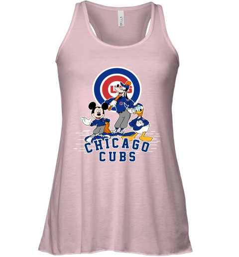 Chicago Cubs Pink Sleeveless Shirt