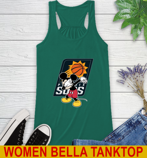 Phoenix Suns NBA Basketball Dabbing Mickey Disney Sports Racerback Tank 7