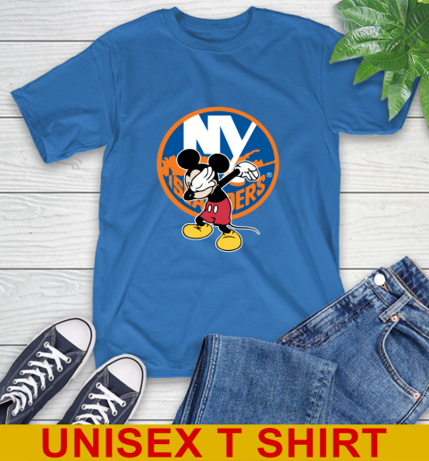 New York Islanders NHL Hockey Dabbing Mickey Disney Sports T-Shirt 9