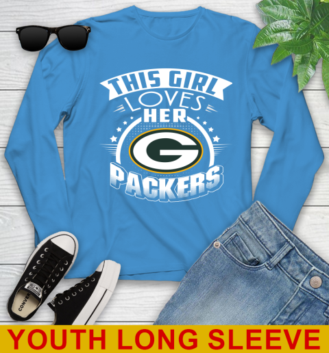 Green Bay Packers NFL Football This Girl Loves Her Team 124