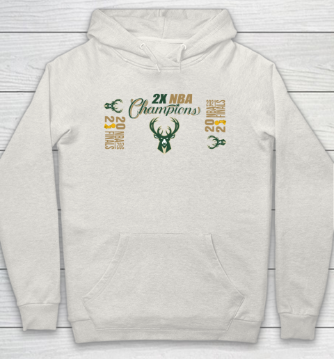 Bucks Championship Shirt 2X NBA Championship 2021 Hoodie Tee For Sports
