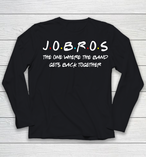 Jobros Jonas Brothers tshirt The One Where The Band Gets Back Together Youth Long Sleeve