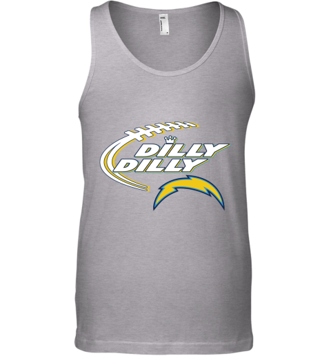NFL Los Angeles Chargers Dilly Dilly Football Sports RmoMnqWSBJU unisex tank 17 95 151514 front sport grey