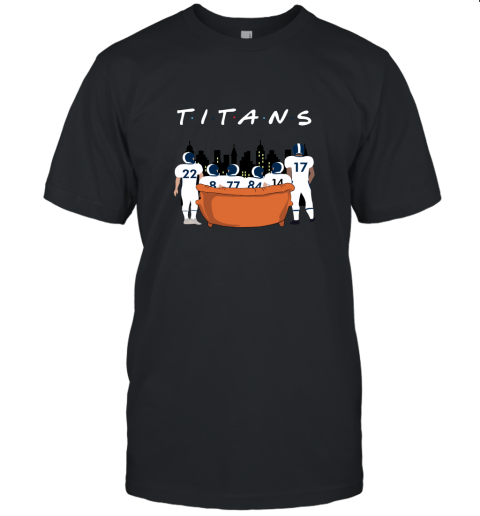 The Tennessee Titans Together F.R.I.E.N.D.S NFL Unisex Jersey Tee