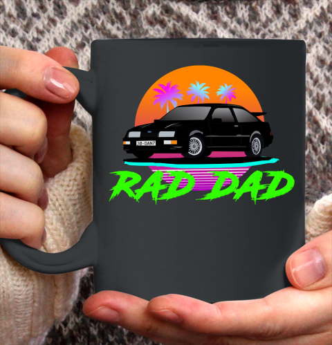 Father's Day Funny Gift Ideas Apparel  Rad Dad T Shirt Ceramic Mug 11oz