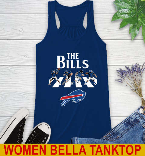 NFL Football Buffalo Bills The Beatles Rock Band Shirt Racerback Tank 7