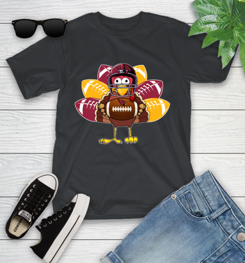 Arizona Cardinals Turkey Thanksgiving Day Youth T-Shirt 2