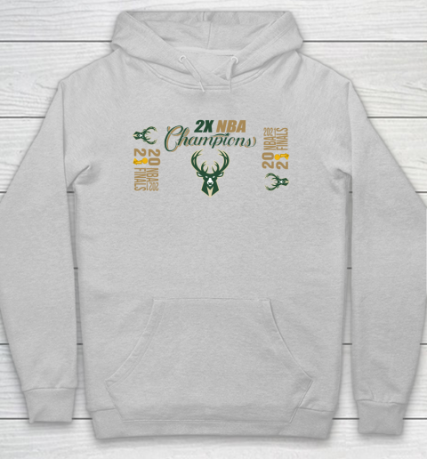 Bucks championship shirt 2X NBA championship 2021 Hoodie