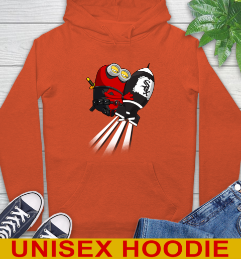 MLB Baseball Chicago White Sox Deadpool Minion Marvel Shirt Hoodie 4