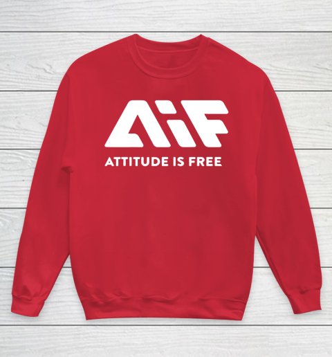 Attitude Is Free Youth Sweatshirt 7