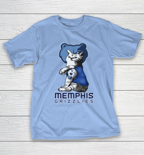 NBA Basketball My Cat Loves Memphis Grizzlies T-Shirt 10