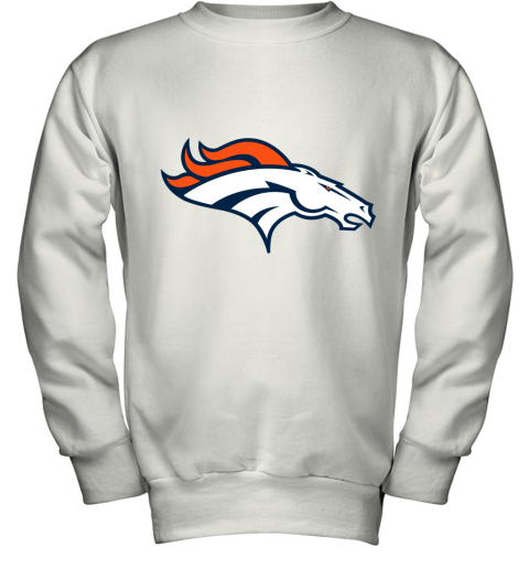 Denver Broncos NFL Pro Line Gray Victory Youth Sweatshirt
