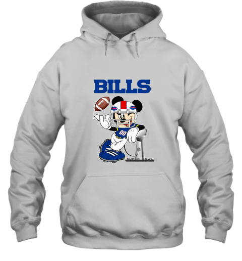 NFL Buffalo Bills Mickey Mouse Disney Super Bowl Football T Shirt Long Sleeve Hoodie