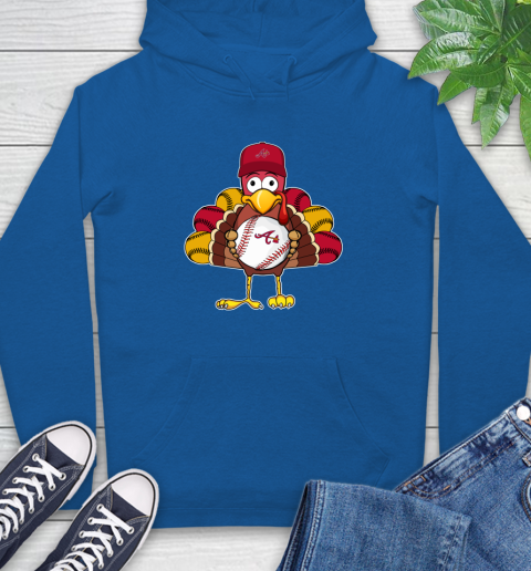 Atlanta Braves Turkey thanksgiving Hoodie 9