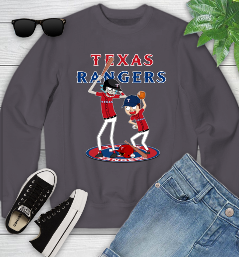 MLB Texas Rangers Rick And Morty Baseball 120