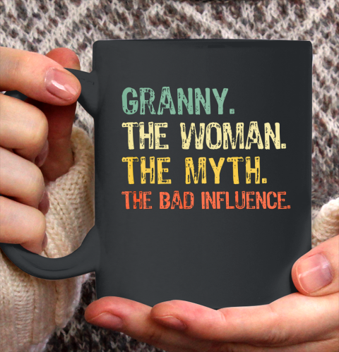 Granny The Woman Myth The Bad Influence Retro Gift Christmas Ceramic Mug 11oz