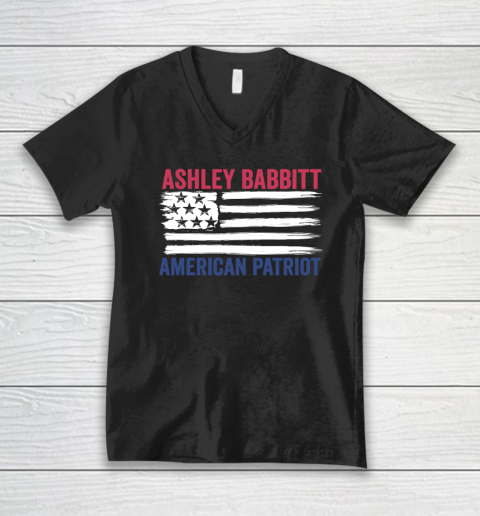 Ashley Babbitt American Patriot V-Neck T-Shirt