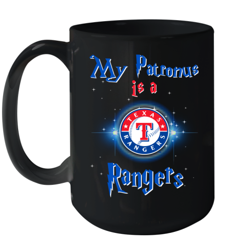 MLB Baseball Harry Potter My Patronus Is A Texas Rangers Ceramic Mug 15oz