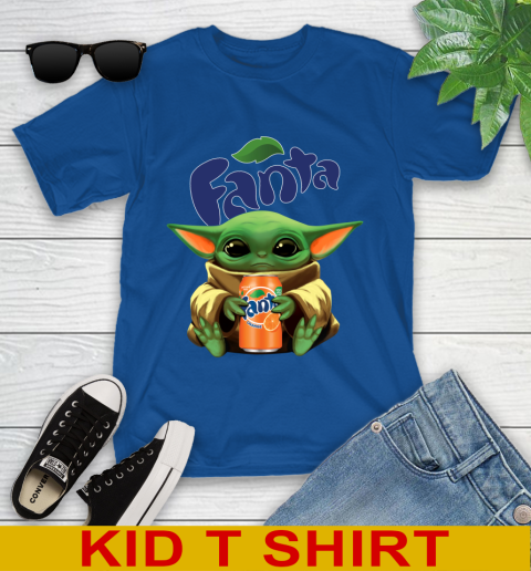 Star Wars Baby Yoda Hugs Fanta Soft Drink Shirt 109