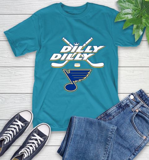 NHL St.Louis Blues Dilly Dilly Hockey Sports T-Shirt 8