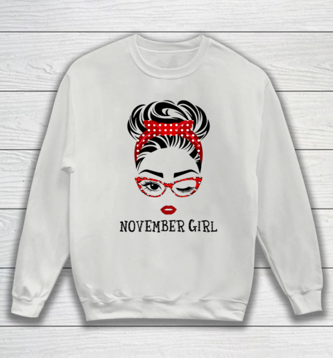 November girl sweatshirt hotsell