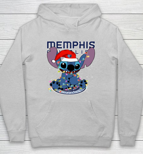 Memphis Grizzlies NBA noel stitch Basketball Christmas Hoodie 4