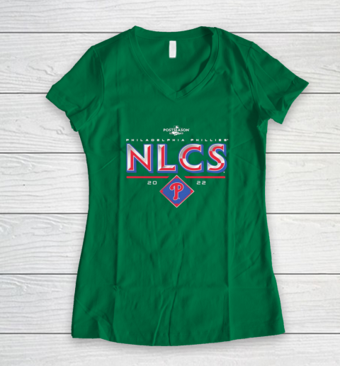 Phillies NLCS Women's V-Neck T-Shirt 3