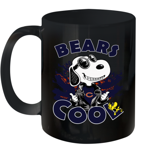 Chicago Bears Snoopy Joe Cool We Re Awesome Ceramic Mug 11oz Rookbrand