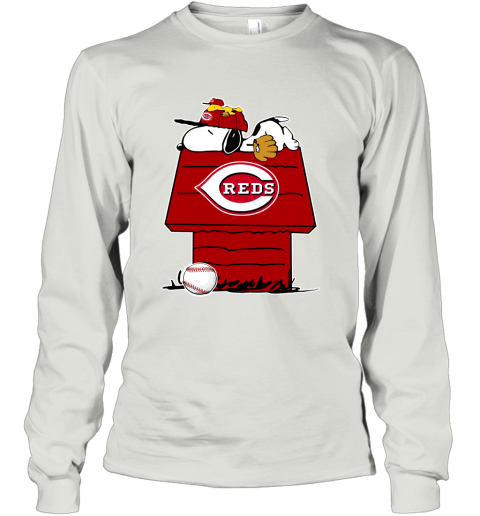 Peanuts Time For Halloween And The Love For Cincinnati Reds shirt, hoodie,  sweater, long sleeve and tank top