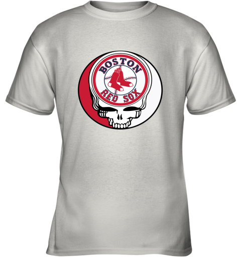 Boston Red Sox The Grateful Dead Baseball MLB Mashup Youth T-Shirt