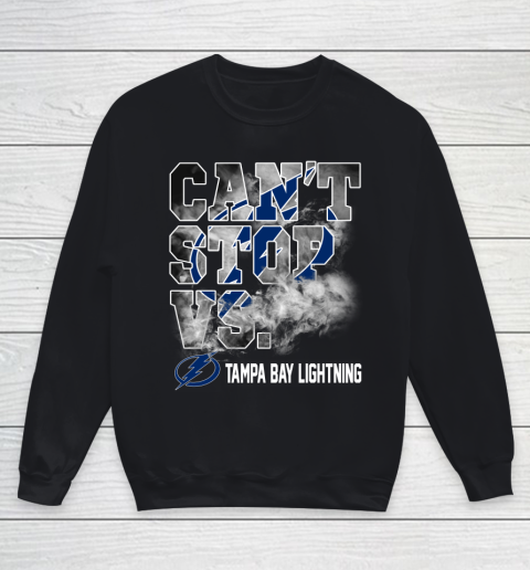 NHL Tampa Bay Lightning Hockey Can't Stop Vs Youth Sweatshirt