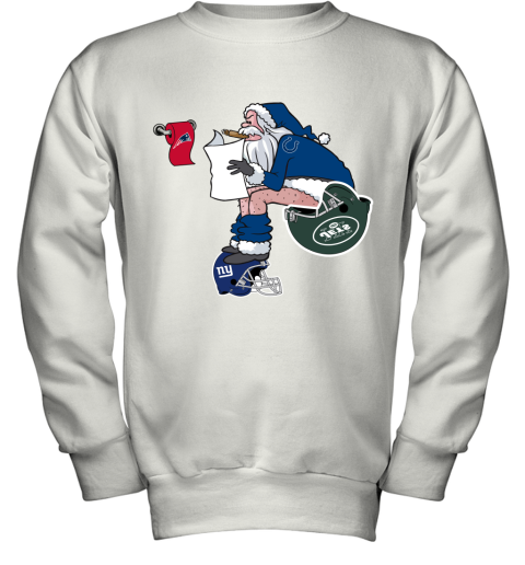 Santa Claus Indianapolis Colts Shit On Other Teams Christmas Youth Sweatshirt