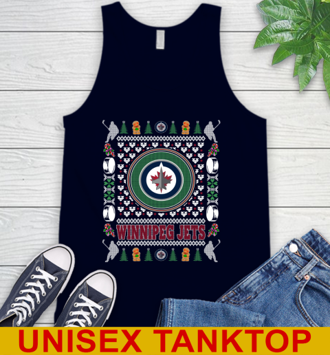 Winnipeg Jets Merry Christmas NHL Hockey Loyal Fan Tank Top 2