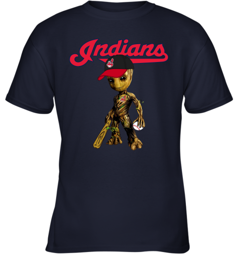 Cleveland Indians Youth In The Pros T-Shirt - Navy