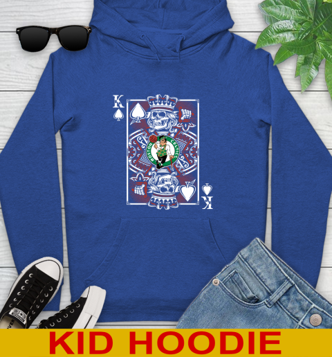 Boston Celtics NBA Basketball The King Of Spades Death Cards Shirt Youth Hoodie 10