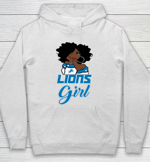 Detroit Lions Girl NFL Hoodie