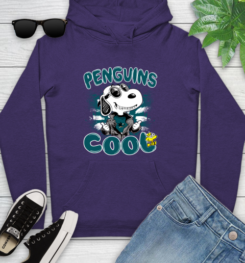 NHL Hockey San Jose Sharks Cool Snoopy Shirt Youth Hoodie 5